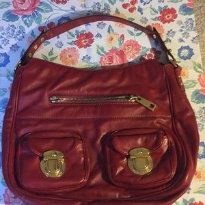 A rosy red mark Jacobs bag